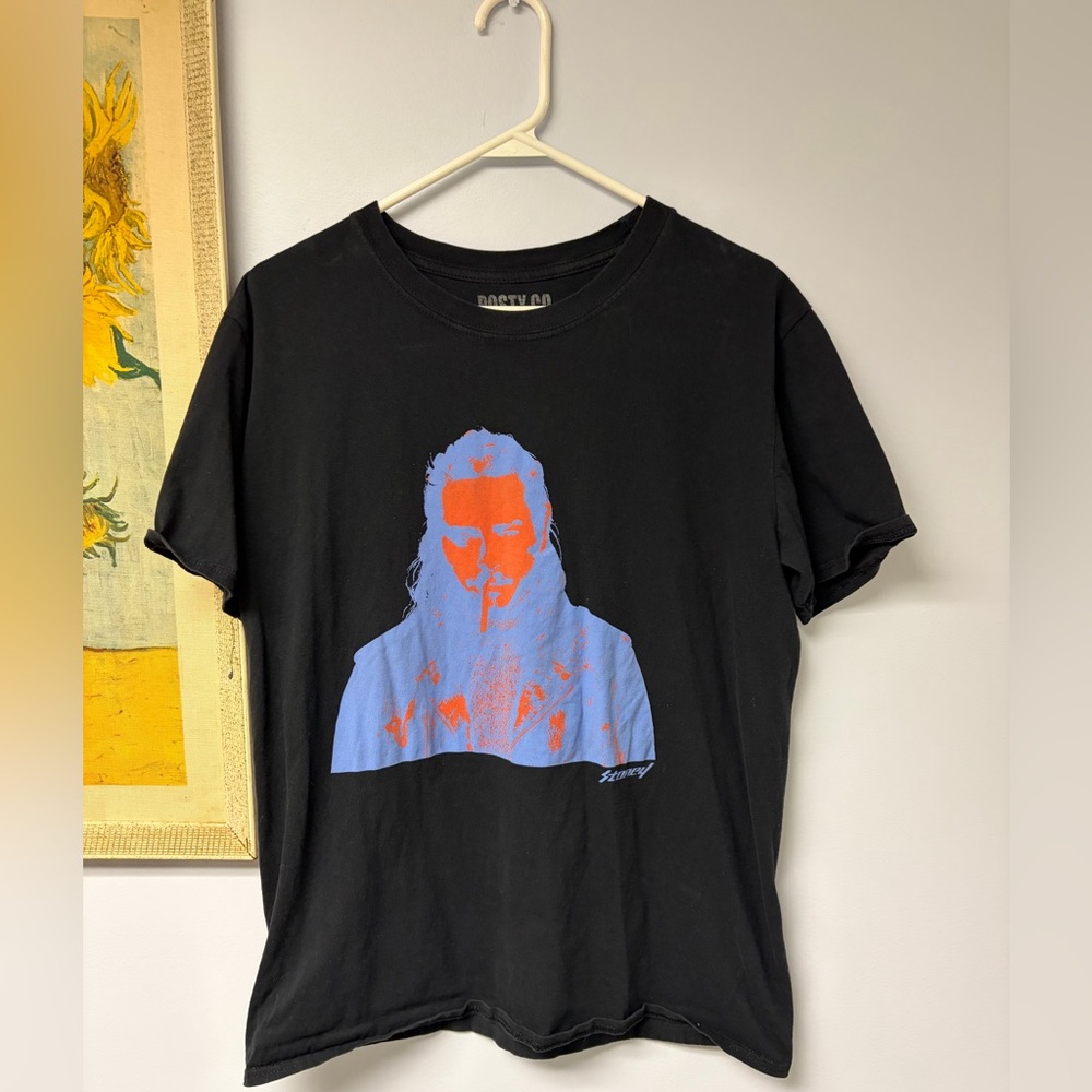 Black post Malone Graphic T-Shirt